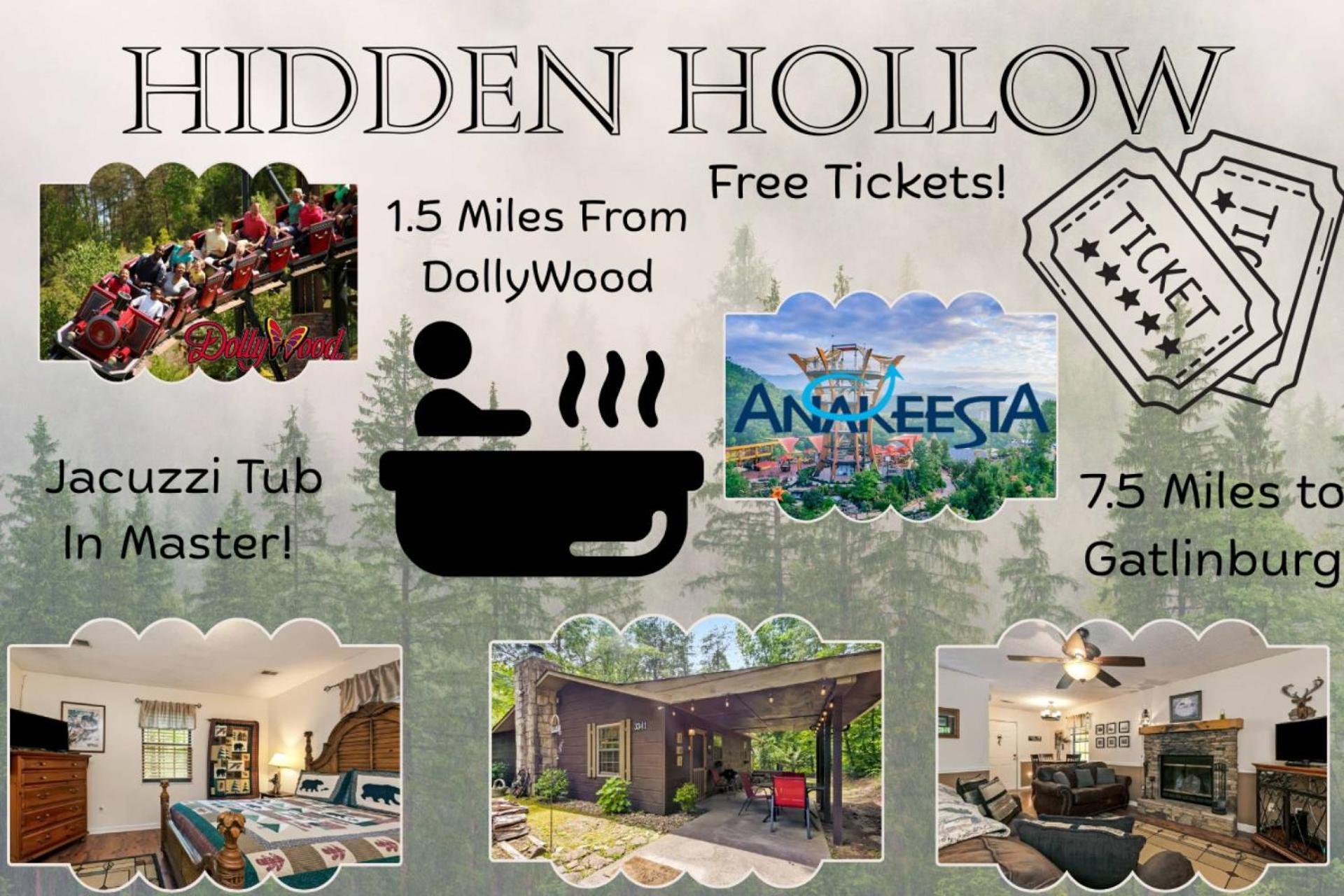Hidden Hollow พิเจนฟอร์จ ภายนอก รูปภาพ